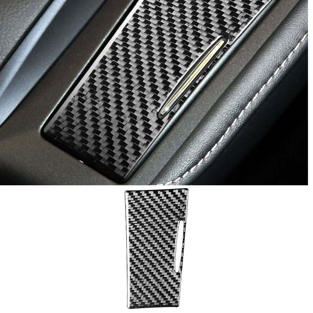 

for Lexus CT 2011-2017 Cigarette Ashtray Panel Decoration Cover Trim Sticker Decal Car Interior Accessories Carbon Fiber