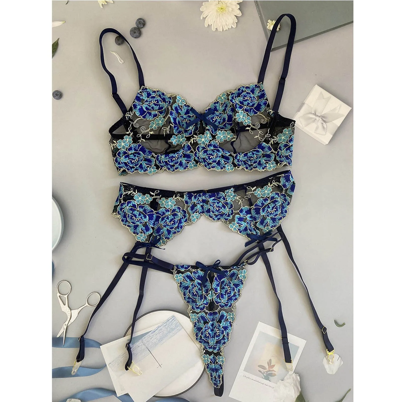 Panties For Women Sexy Lingerie Sets Push Up 2022 Sexy women erotic Set Bulk Female Underwear |