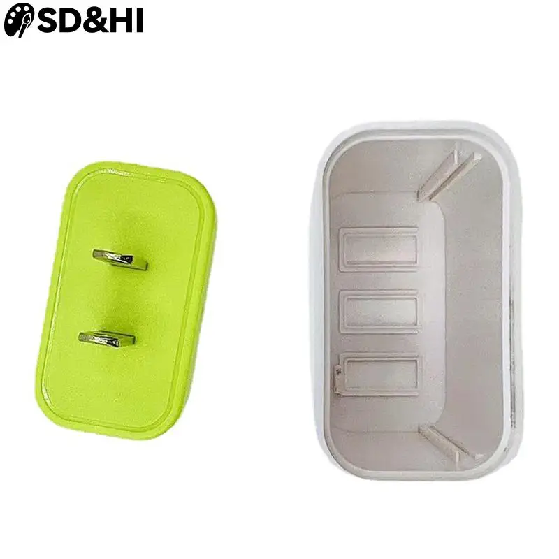 

DIY Charger Case Plastic Shell Cover 3 USB Ports Free Welding Charger Holder Shell No Soldering Storage Box for Phone Charging