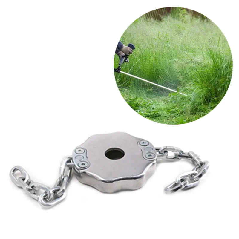 

Universal Weed Eater Head Upgrade Mower Tool Cardless Chain Trimmer Head for Yard Flowerbeds Outside Mower Tool Accessories