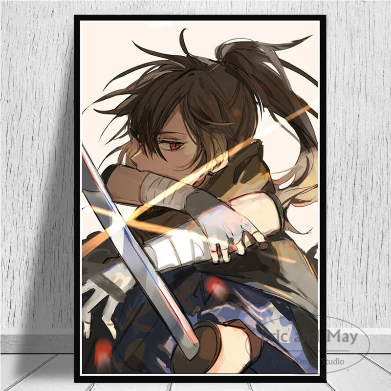 

Dororo Anime Hyakkimaru Posters And Prints Canvas Painting Wall Pictures For Living Room Vintage Poster Decorative Home Decor