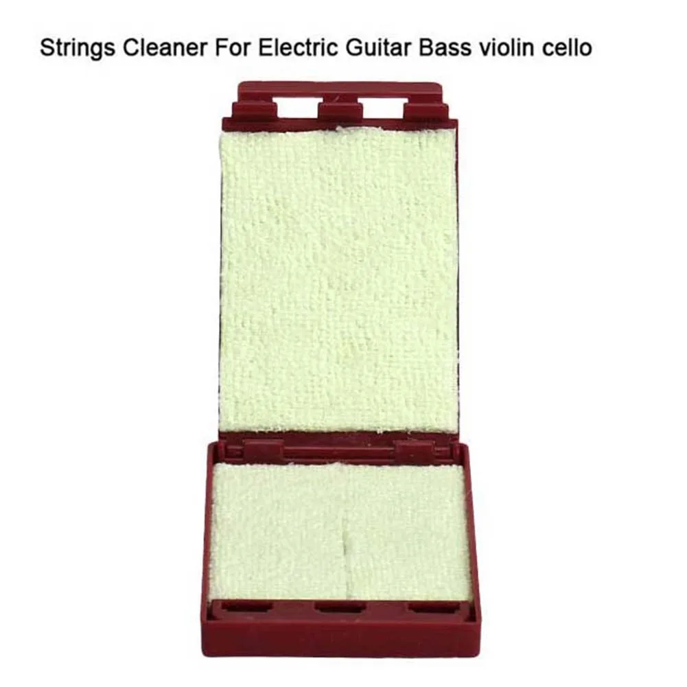 Gitarrenbass Scrubber String Cleaner Rub Bass Elektrisch Gitarre Pflege Reinigung Schrubber Wartung Werkzeug
