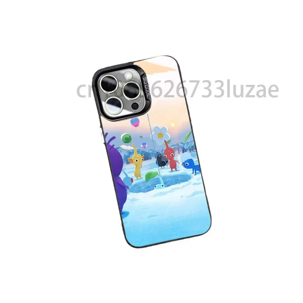 Чехол для телефона P-Pikmin для iPhone 17 16e 16 15 14 13 12 11 mini ProMax Air Plus, большой, противоударный, матовый. (art.: 3920dcc3880f1) - 3920dcc3880f1