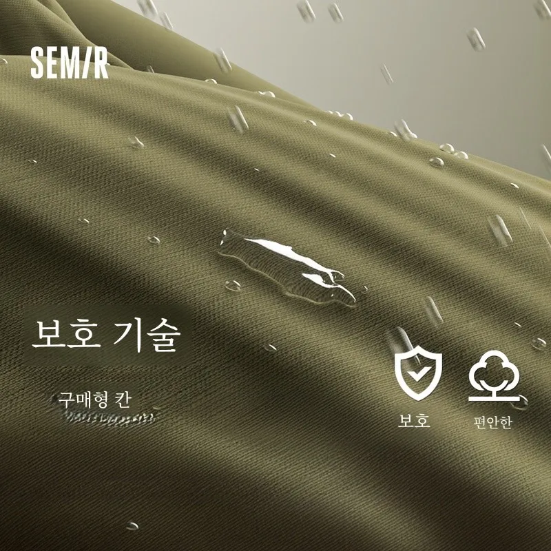 Senma Down jacket Women Loose Vest 2024 Winter Waterproof down Coat Relaxed 07243025