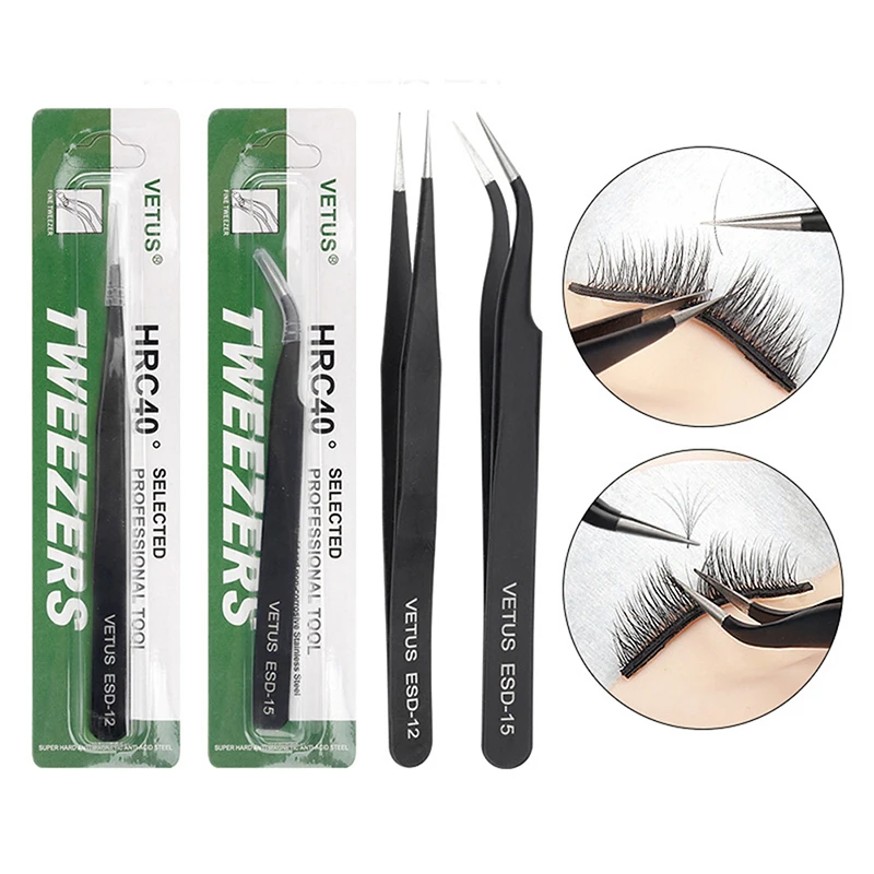 

1 шт., щипцы для наращивания ресниц, из нержавеющей стали