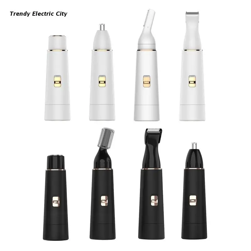 

R9CD Mini Electric Epilator Body Face Lipstick Shape Lady Hair Removal for Women Men