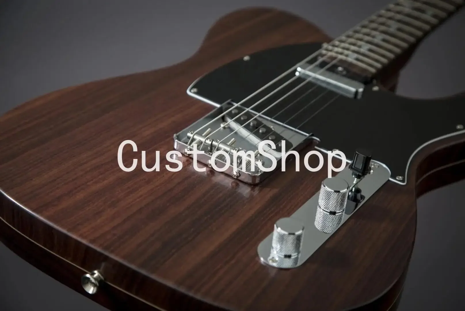 

Masterbuilt Paul Waller George Harrison Tribute Rosewood Electric Guitar 3 saddle bridge, Body Rosewood Neck
