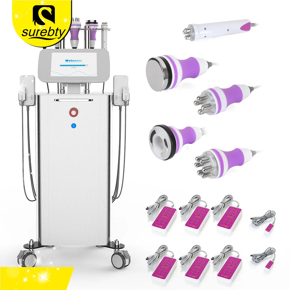 

Body Care Professional Body Sculpture Equipment Body Spa Machine 6 In 1 Vacuum Photon Ultrasound Beauty Machine