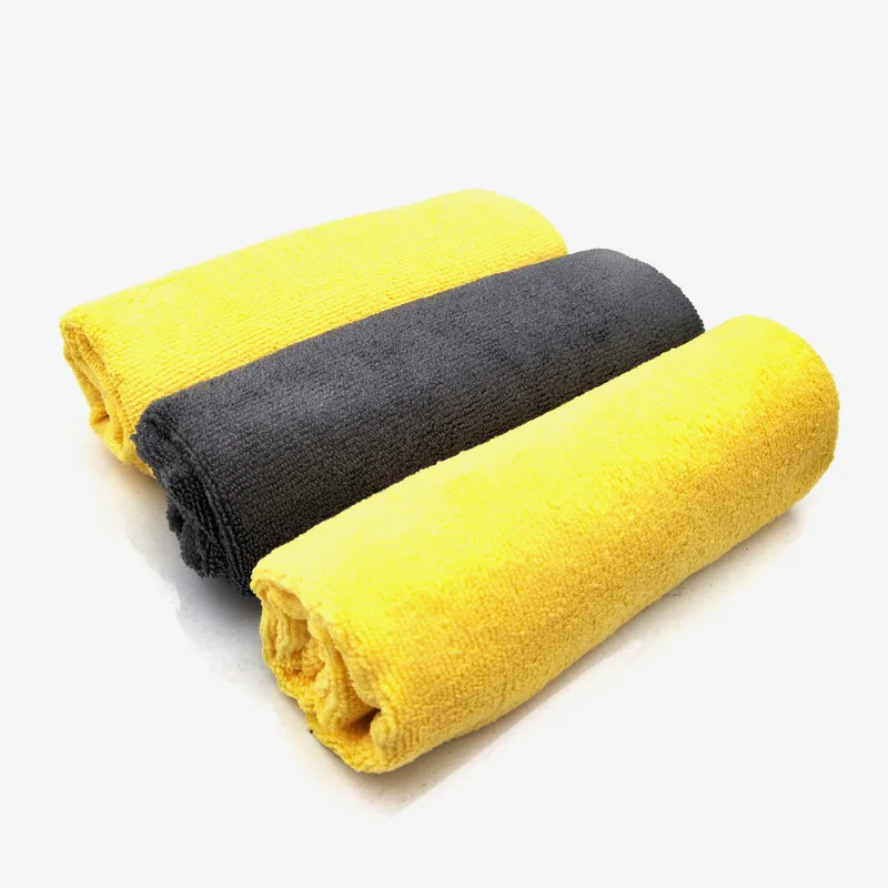 

JLEC 4 Pcs/Lot High Quality Durable Car Cleanning Microfiber Towel Cleaning Auto Car Detailing Soft Cloths Wash Towel 40*40cm
