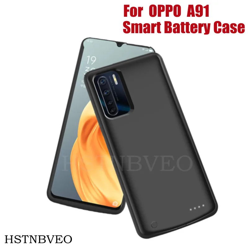 

6800mAh External Power Bank Battery Charging Case For OPPO A91 Portable Powerbank Battery Charger Case For OPPO A91 Battery Case