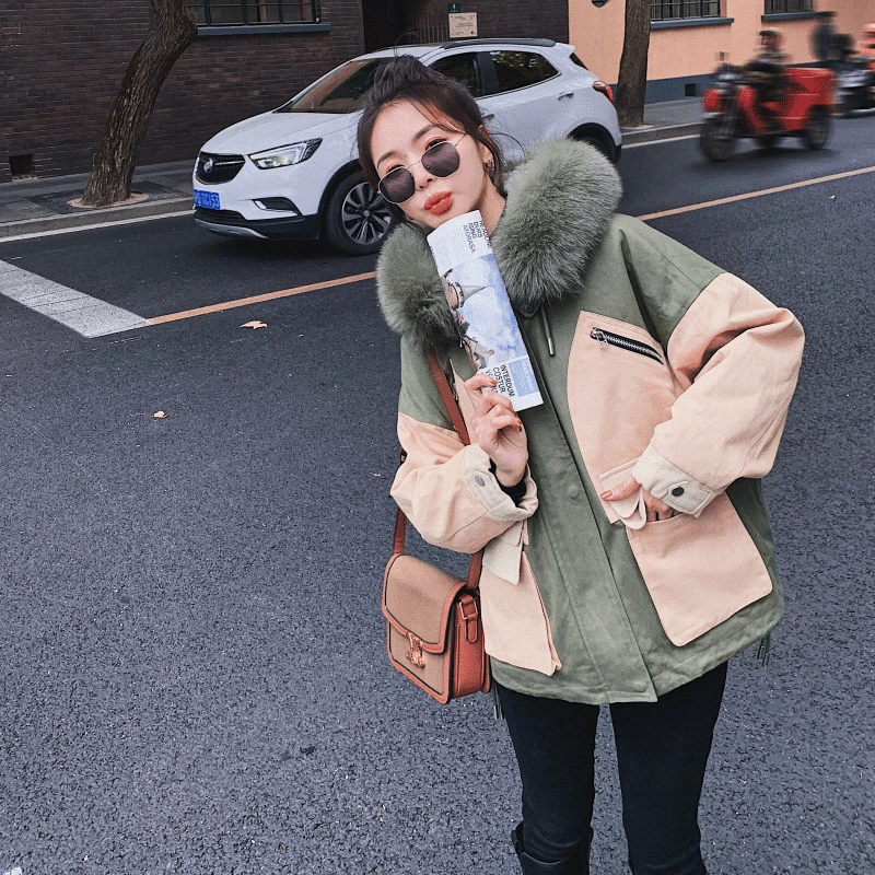 Inner Thickened Pie Overcomes Cotton Shirt