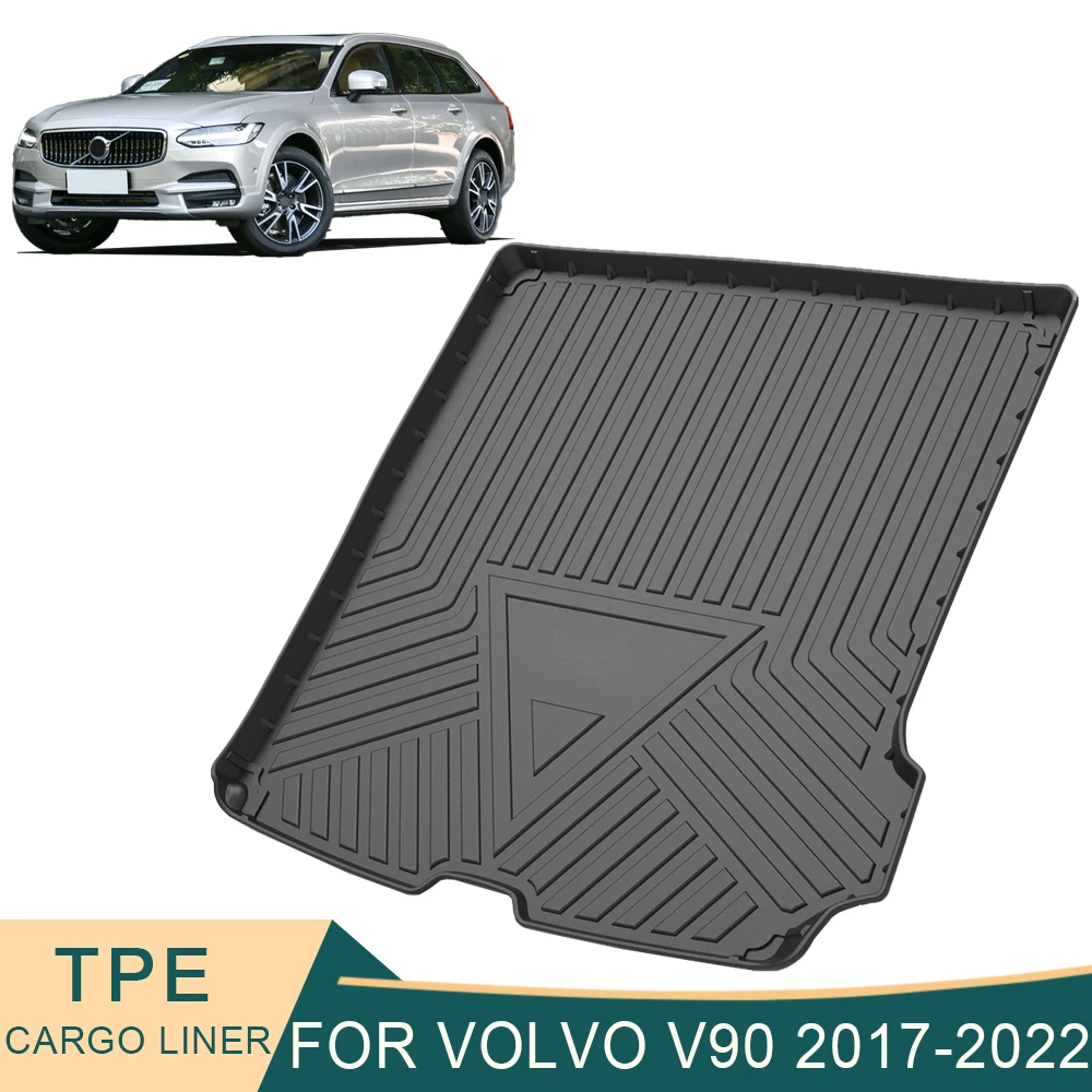 

Нескользящие Коврики для багажника из ТПЭ, для Volvo V90 2017-2022