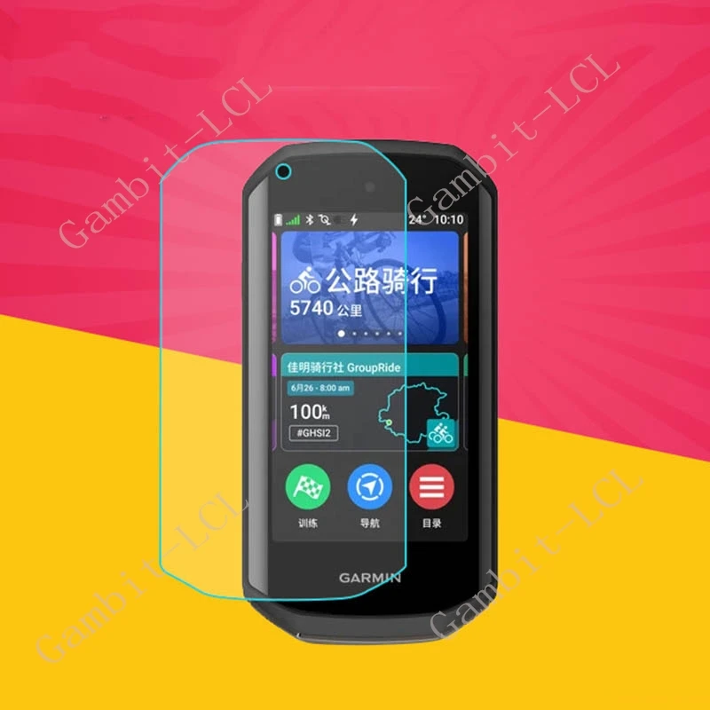 Фото Для Garmin Edge 1050 GarminEdge1050 Edge1050 гидравлическая HD мягкая Гидрогелевая пленка полная защита экрана №3