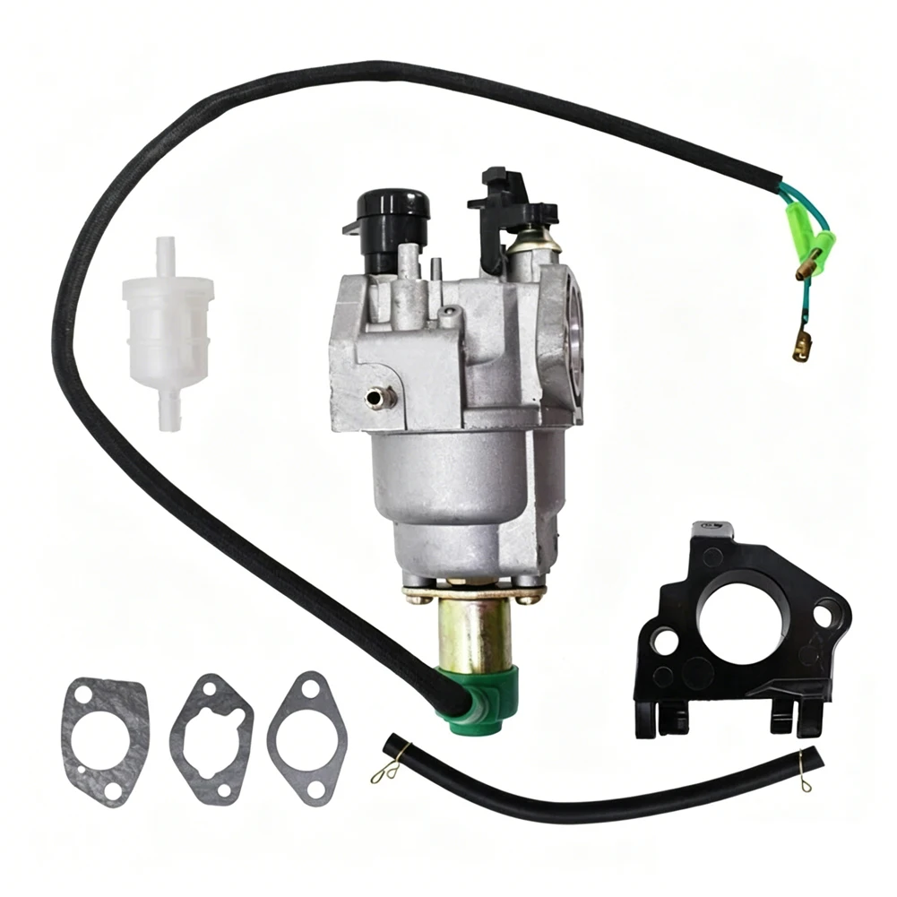 Фото Комплект карбюратора для двигателей Honda GX340, GX390 13HP 188F, GP5000, GP5500, запчасть для садового электроинструмента №4