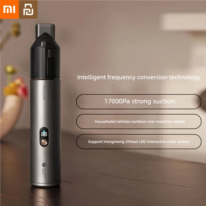 Автомобильный пылесос Xiaomi Youpin мощный мини-пылесос с мощным всасыванием