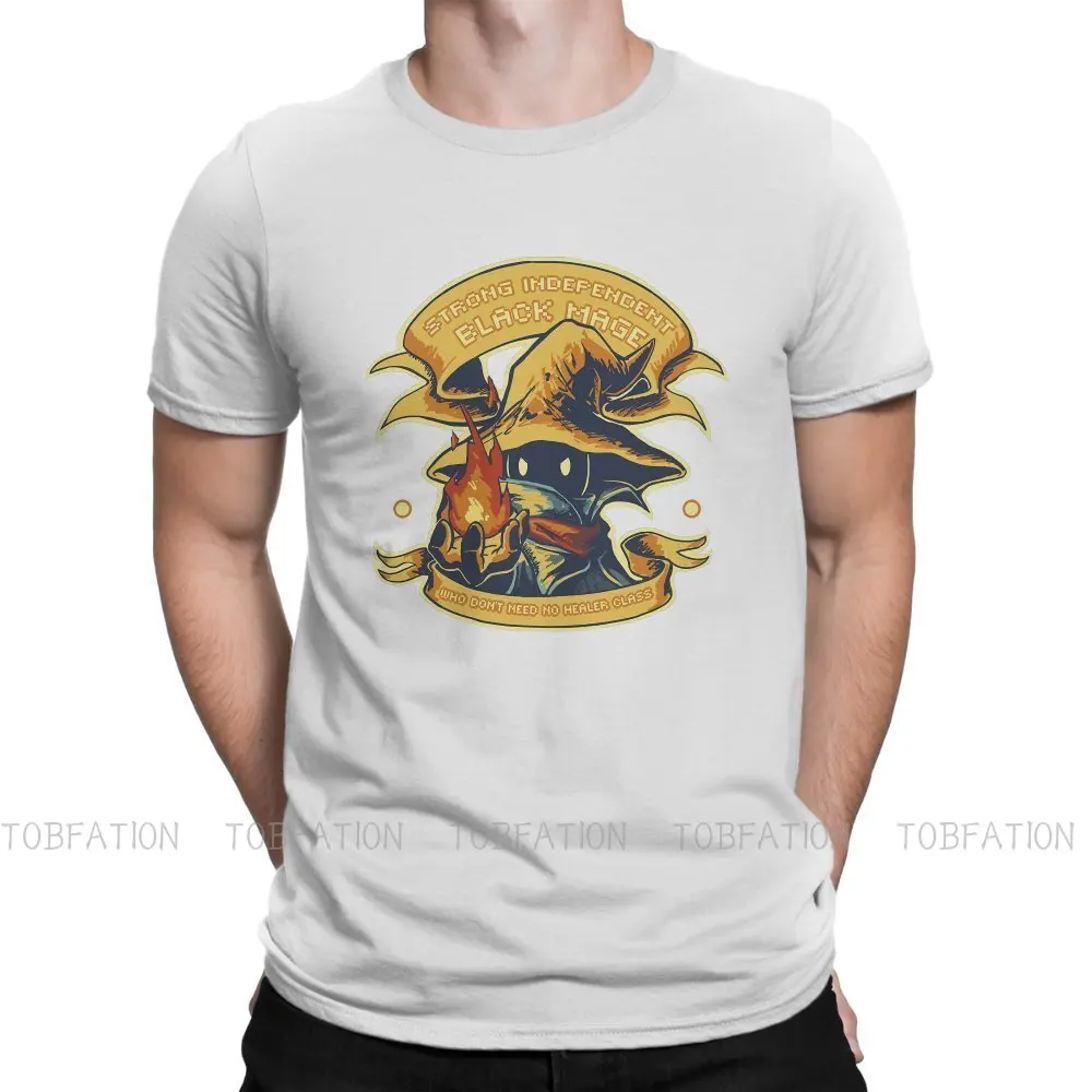 

Футболка финальная фантазия с ролевыми играми для мужчин, Мягкая Повседневная футболка с сильным независимым магом, новая дизайнерская сво...