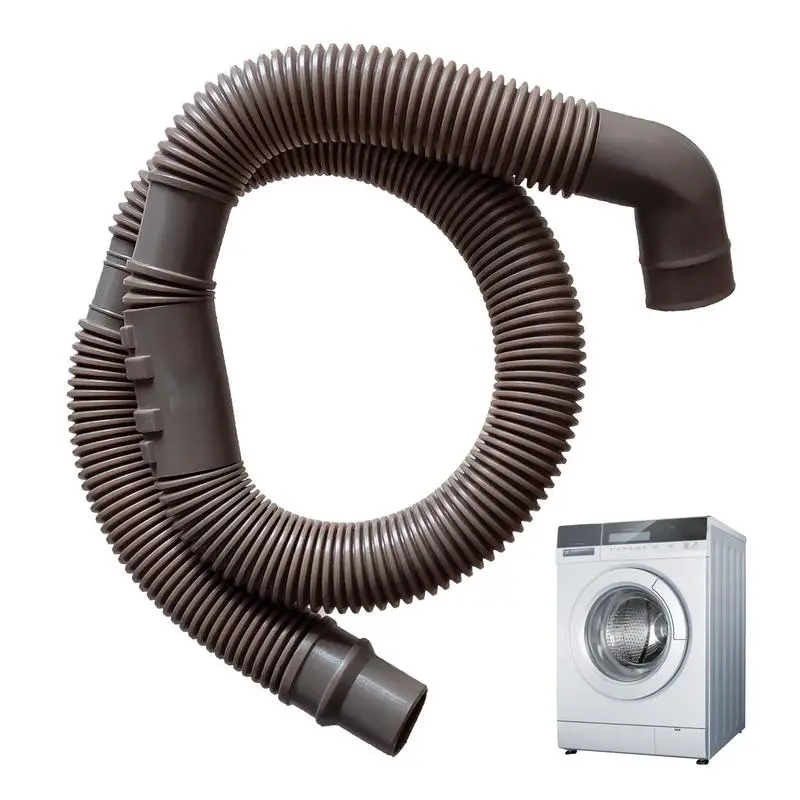 

Washer Drain Hose Flexible Drain Hose Extension Universal Corrugated Discharge Hose Washer Drain Hose For Most Washing Machines
