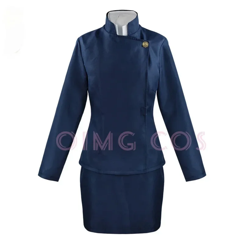 Костюм для косплея юютсу касин Зенин Маки юбка аниме Униформа карнавальные