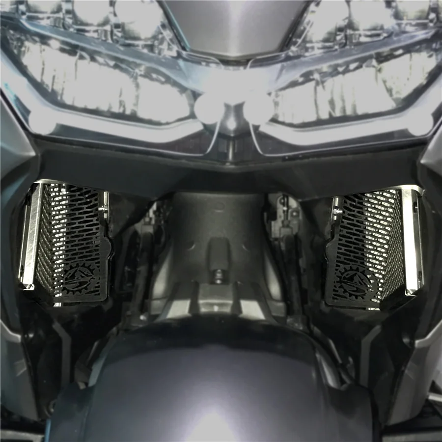 

2018-2023 Panical Motorcycle Radiator Net Water Tank Protection Net Stainless Steel For Honda Goldwing GL1800 GL1800B F6B