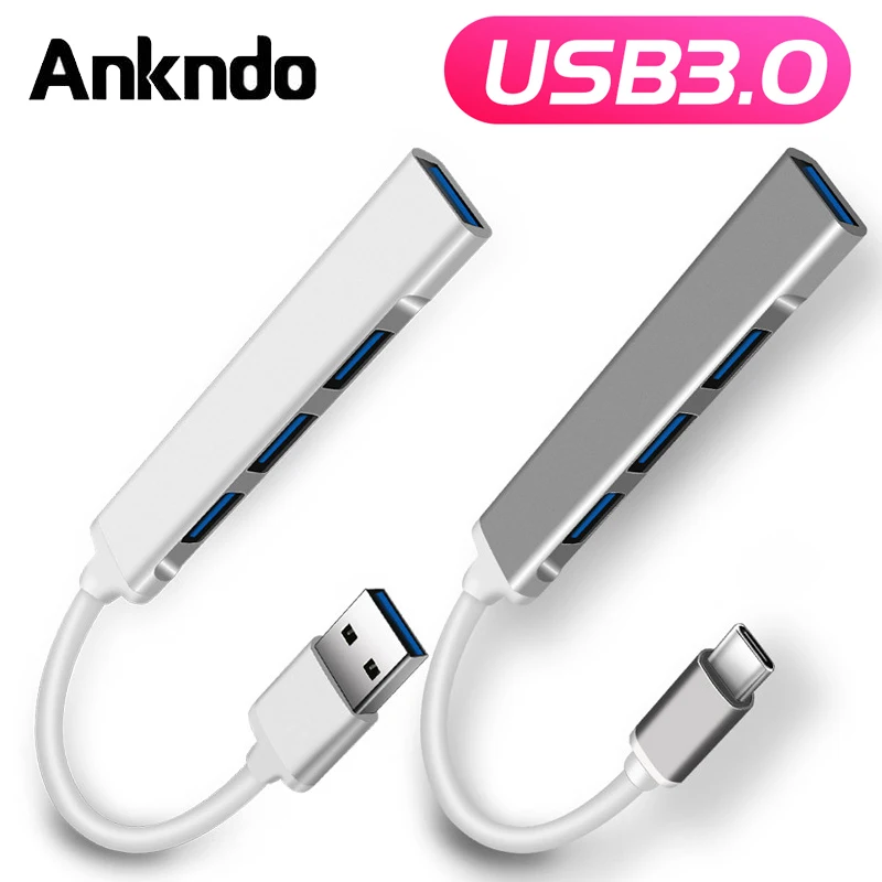 4 в 1 USB-концентратор для Macbook Pro Air 2020 порта USB 3 0 | Компьютеры и офис