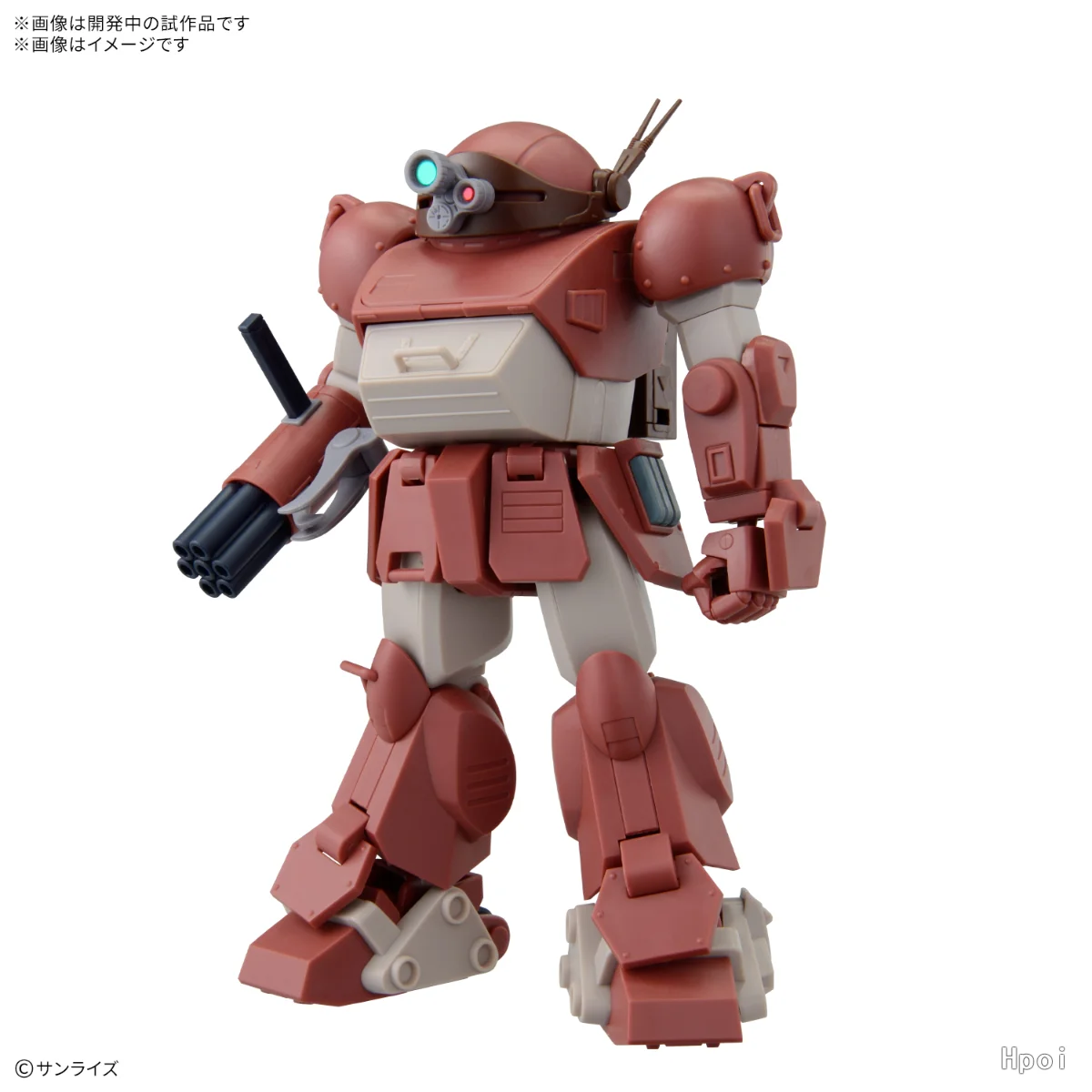 Фото Оригинальный пластиковый сборный конструктор Bandai HG ATM-09-GC Brutishdog Armored Trooper Votoms, игрушки, подарки №4