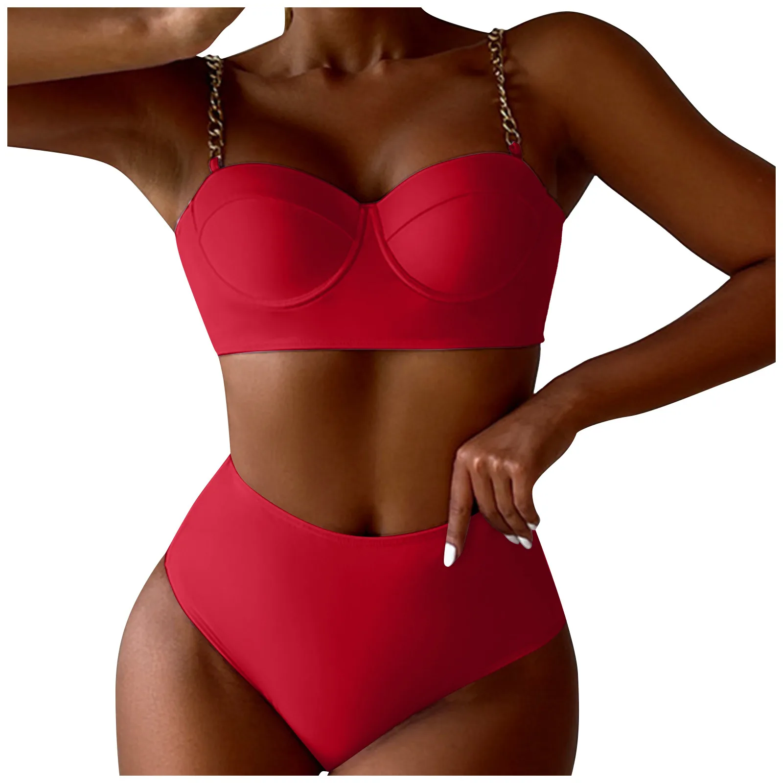 

Elegant Sexy Bikinis 2023 Women Swimwear Two Piece Set Swimsuit Tank Top With Panties Slim Fit Swimwear Bathing Suit Bikini