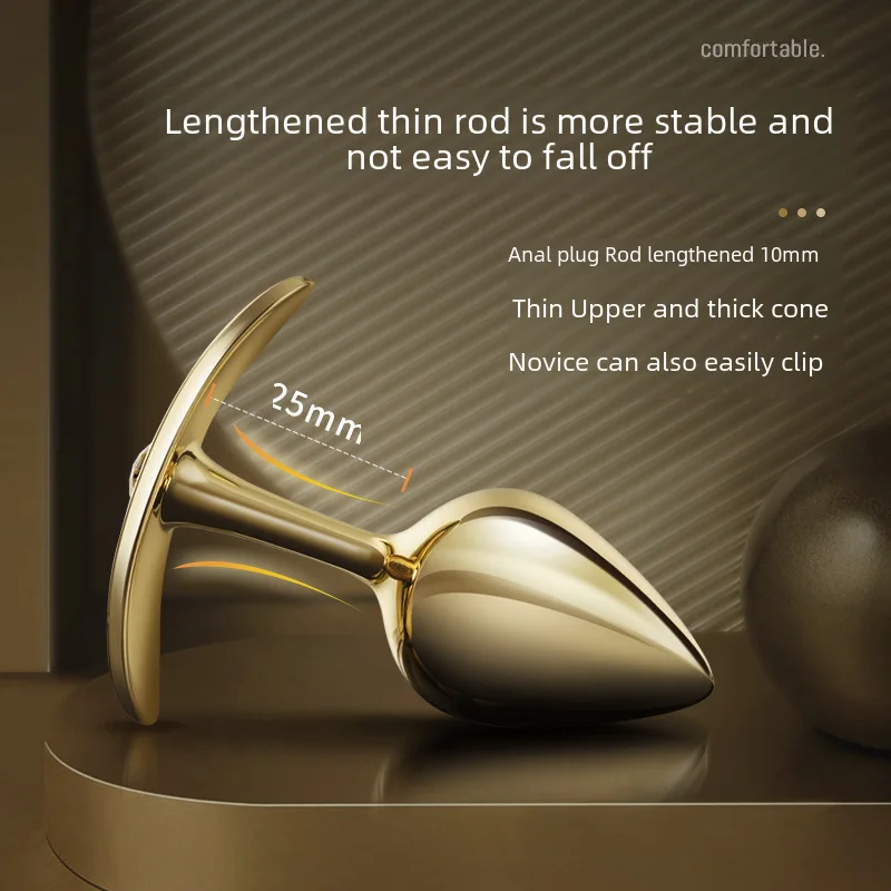 Секс-продукт для взрослых Анальная пробка Go outsmAnus ToysmSupplies Fox Tail Металлическая