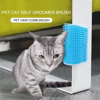 2022jmt cats brush corner self groomer massageer brush hair removal comb pet supplies grooming hair shedding trimming cat massag