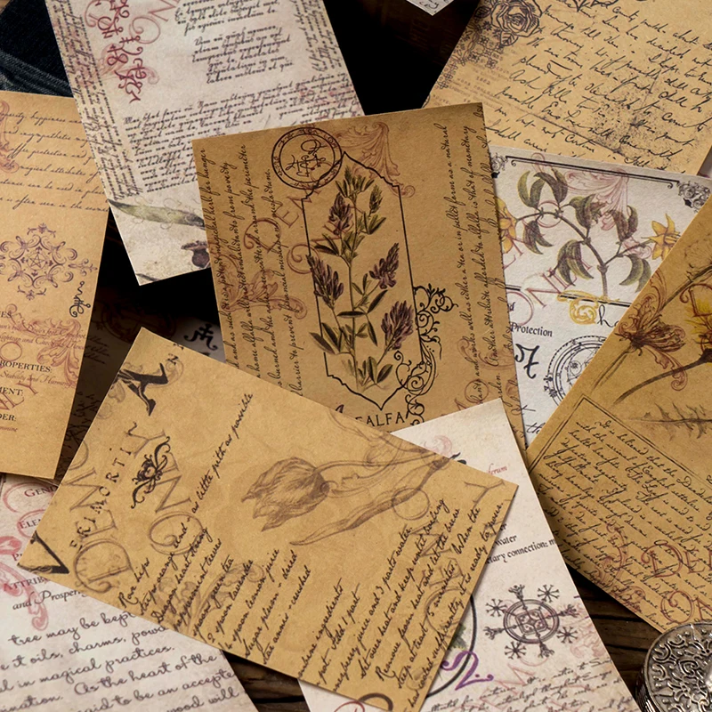 

KSCRAFT 60 шт. нежелательный журнал винтажная бумага Скрапбукинг поделки DIY Фото украшение для альбомов