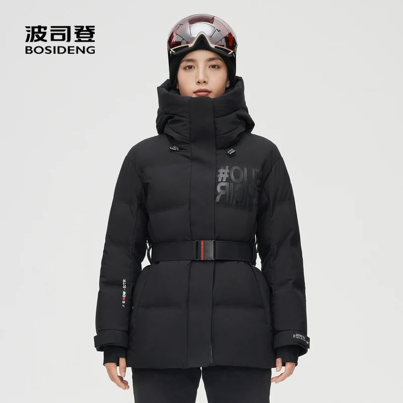 

BOSIDENG Лыжная куртка Женская гора-Текс infinium уличная теплая походная куртка пальто ветровка верхняя одежда B10142124