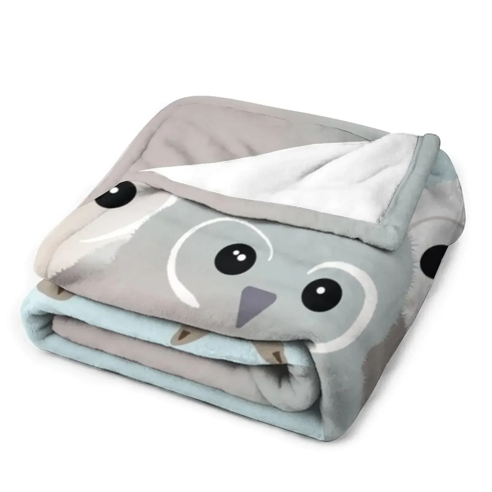 Милые 3 Детские Совы пледы на Хэллоуин манга кровать плед пляжные одеяла