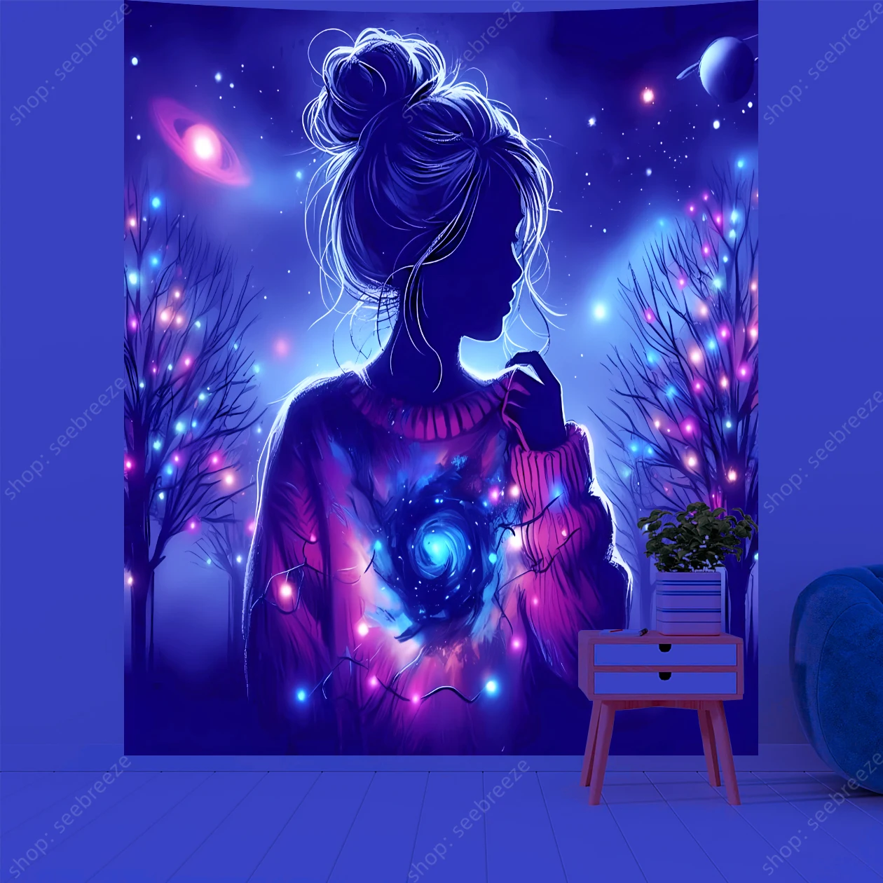 

Гобелен "Галактическое лицо"