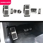 Автомобильные педали Jameo из нержавеющей стали для Audi A3 8V Sportback Cabrio Limousine S3 RS3, топливная Тормозная педаль, подставка для ножной педали, крышка