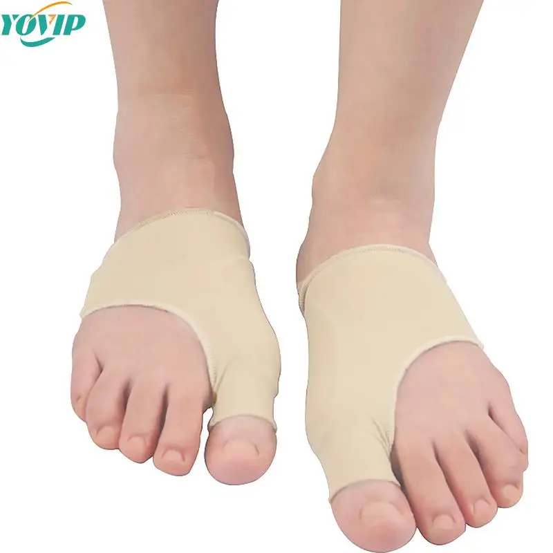 

1Pair Big Bone Orthopedic Bunion Correction Pedicure Socks Silicone Hallux Valgus Corrector Braces Toes Separator Feet Care Tool