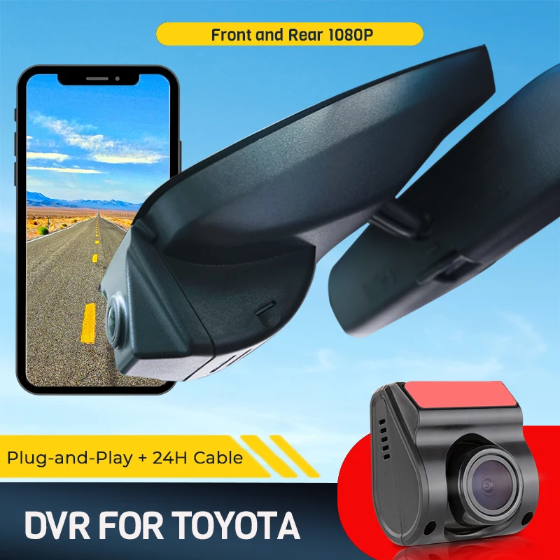 

Mercylion Dashcam for Toyota Camry Highlander CHR IZOA Avalon Corolla Levin ALLION RAV4 WILDLANDER CROWN KLUGER Alphard SIENNA