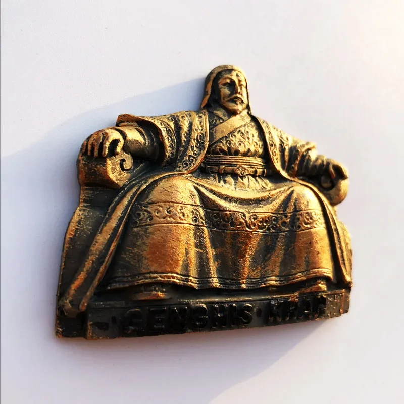 Магниты на холодильник Монголии Ulaanbaatar дорожные сувениры Чингисхан наклейки