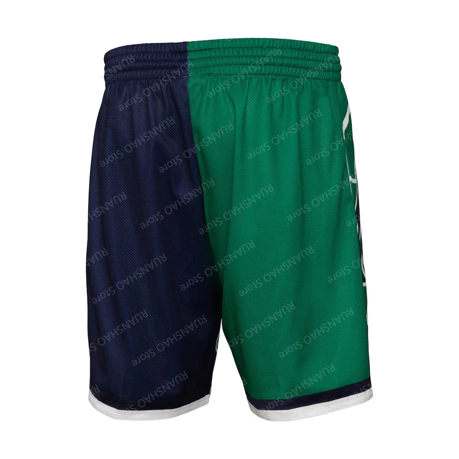 Спортивные короткие шорты унисекс из полиэстера на все сезоны с дышащим кроем