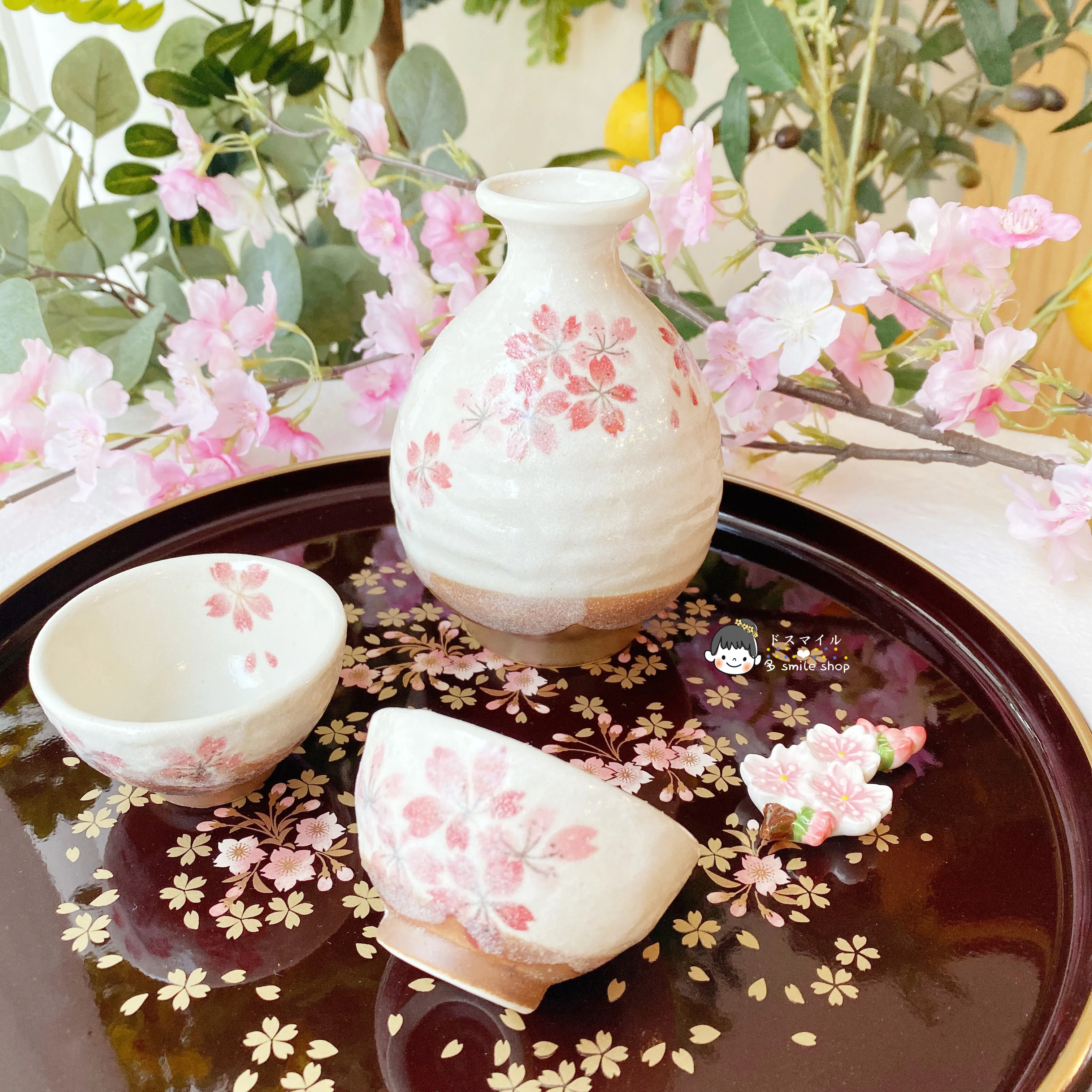 

Ceramics Sake Cup Glass Set Dispenser Japanese Sake Set Liquor Bottle Round Mini Flask Decantador De Vino Hip Flasks BG50HF