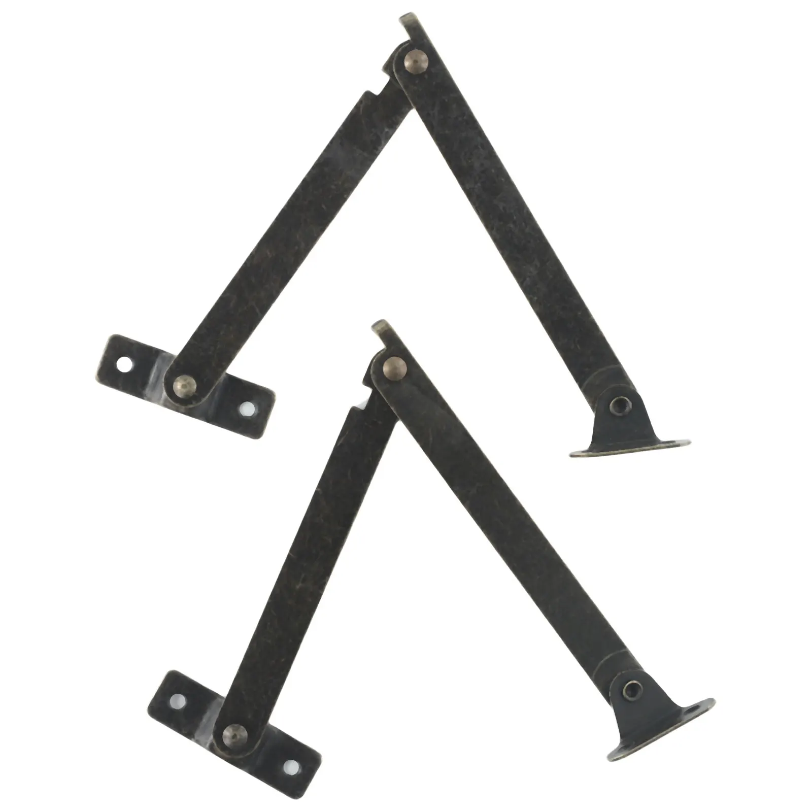 Опора для деревянной коробки штатив серебро 195 мм 2 шт. 40 черный угол подвижная