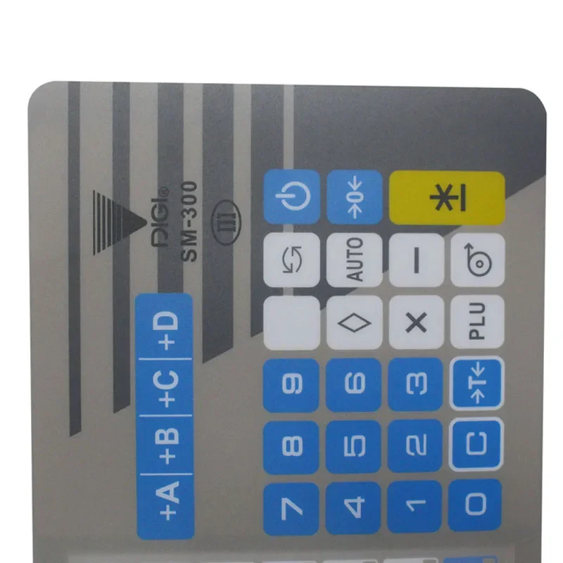 Новая английская версия клавиатуры пленки для розничного электронного принтера