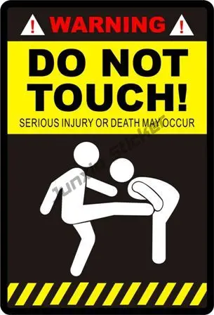 

Car Stickers Decor WARNING TO AVOID SERIOUS INJURY DONT TELL ME HOW TO DO MY JOB Decorative Accessories Creative PVC,15cm