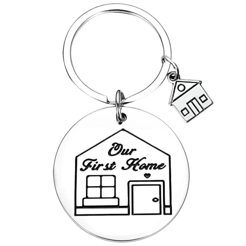 Новинка 2023 брелок для новоселья пары