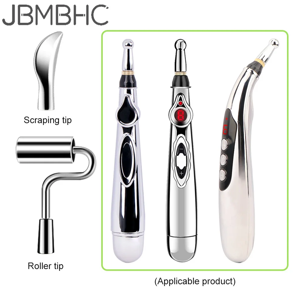 

Аксессуары для электронной акупунктурной ручки скребок/роликовая головка для меридиановой лазерной указки физиотерапия расслабляющий ма...