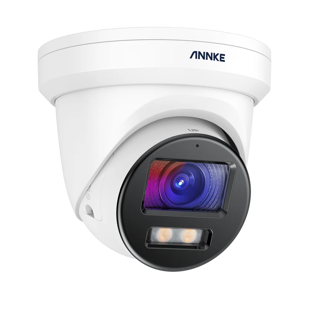 

IP-камера видеонаблюдения ANNKE сетевая H265, 8 Мп, POE, цветная, 4K, с микрофоном