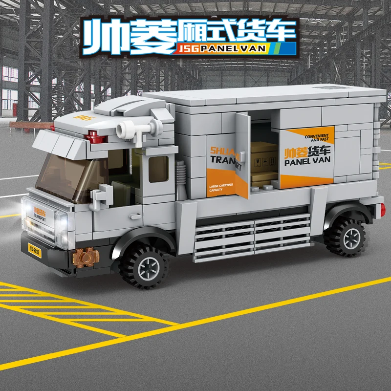 

98270 271 + шт KAZI JSG панель фургон тяжелый грузовик Модель Строительный блок автомобиль Сделай Сам хобби искусственные мальчики подарок