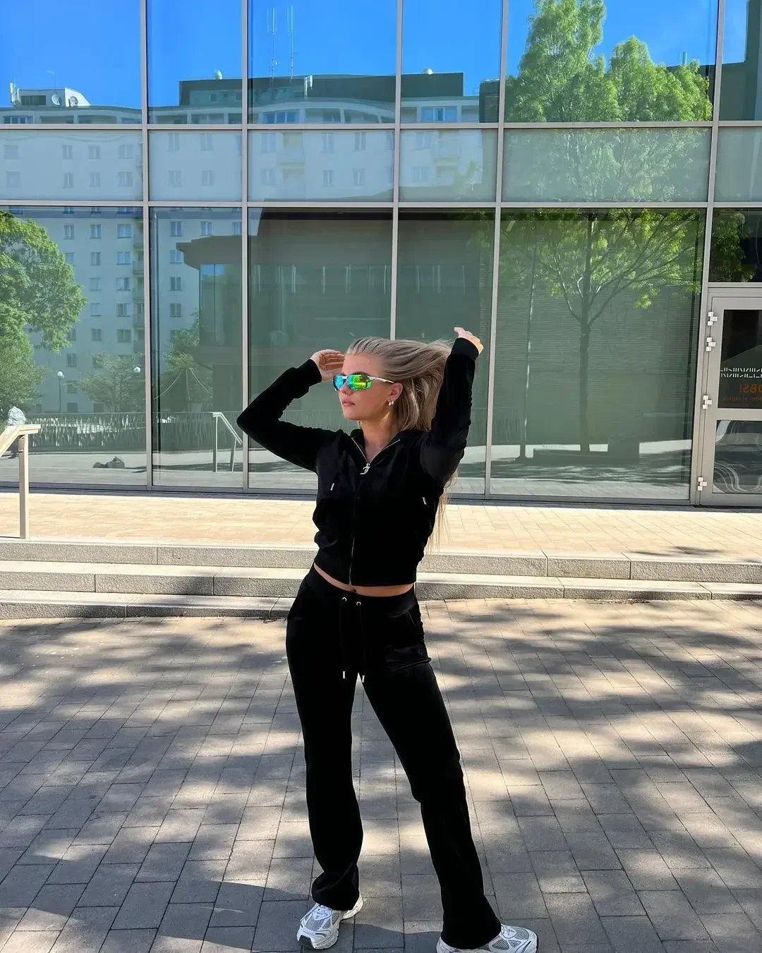 2023 женская осенне-зимняя одежда повседневный свитер на молнии комплект с