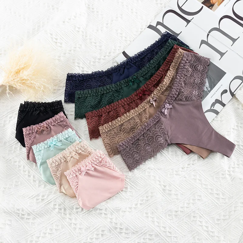 

Женские трусики с низкой посадкой, тонкие прозрачные трусики-стринги, сексуальное прозрачное бесшовное женское нижнее белье
