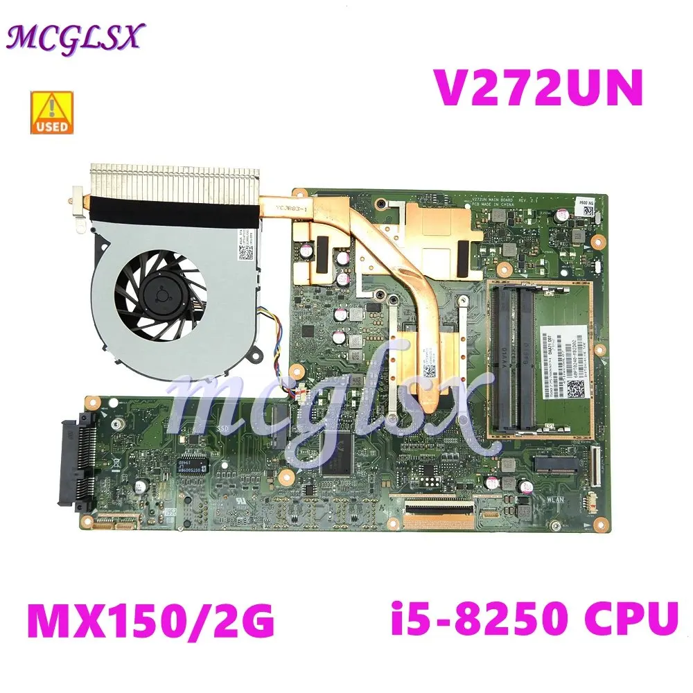 

V272UN i5-8250U CPU MX150/2G GPU Материнская плата Asus V272UN V272U V272 Материнская плата ноутбука