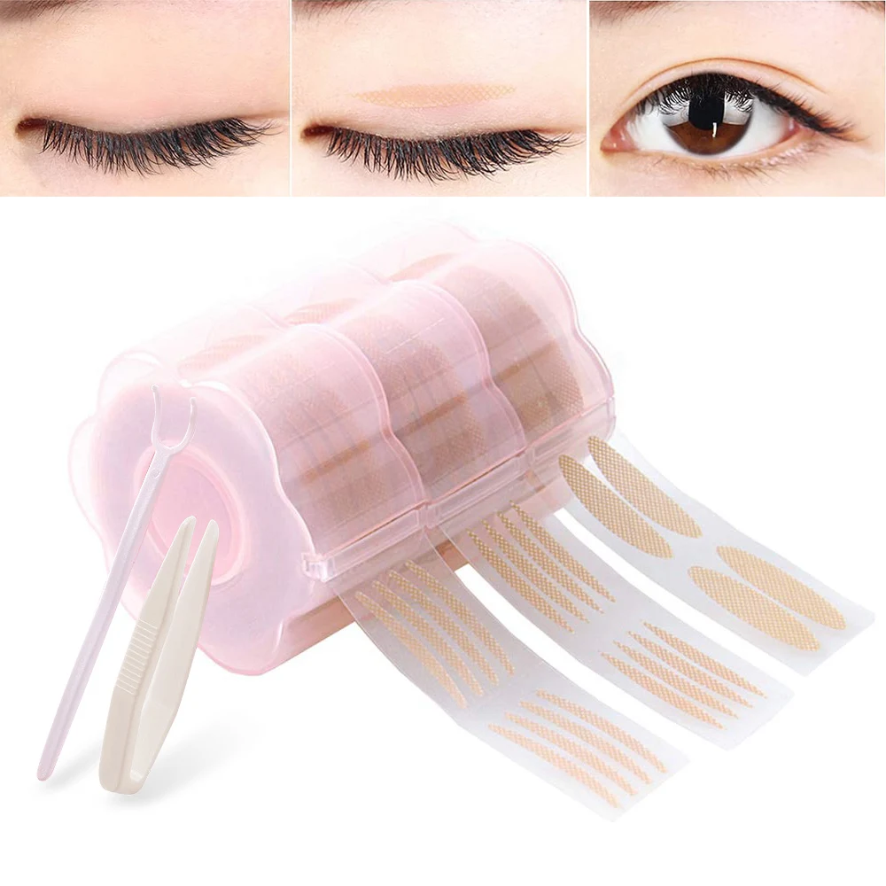 360Pcs Double Eyelid Tape Hanging Eyelid Stickers Invisible Lifting Strips Falling Eye Lid Patch Self Adhesive Woman Makeup Tool