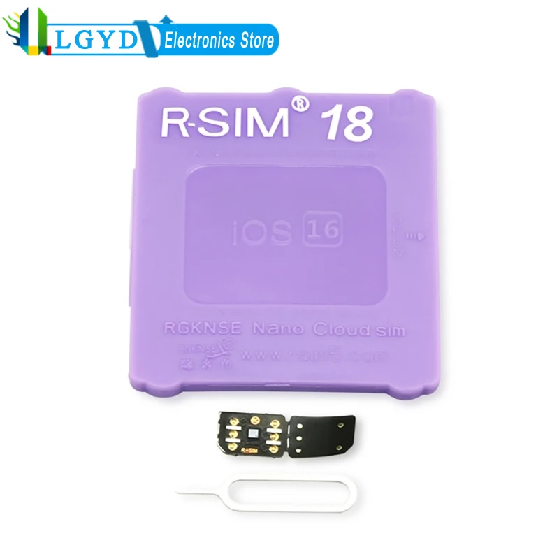 

R-SIM 18 универсальная разблокировочная карта для системы iOS16 E-SIM, телефон версии для iPhone 14, 13, 12 и 11 серии